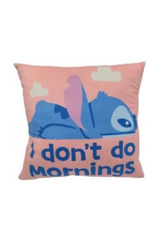 Lilo & Stitch Kissen Stitch I don't do mornings